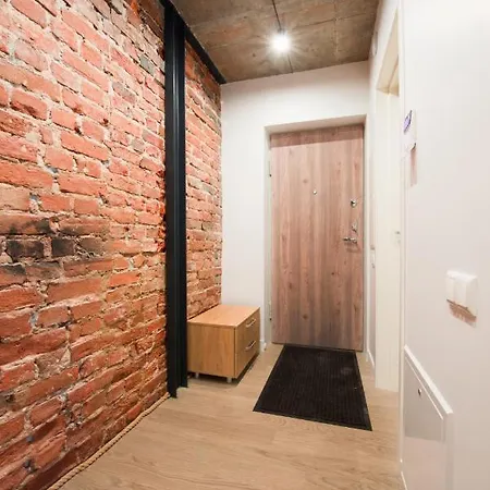 Red Wall Studio Apartment